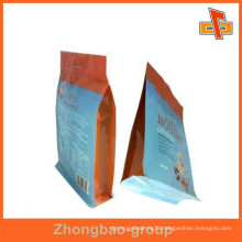 custom printed foil food packaging nylon bag with hole